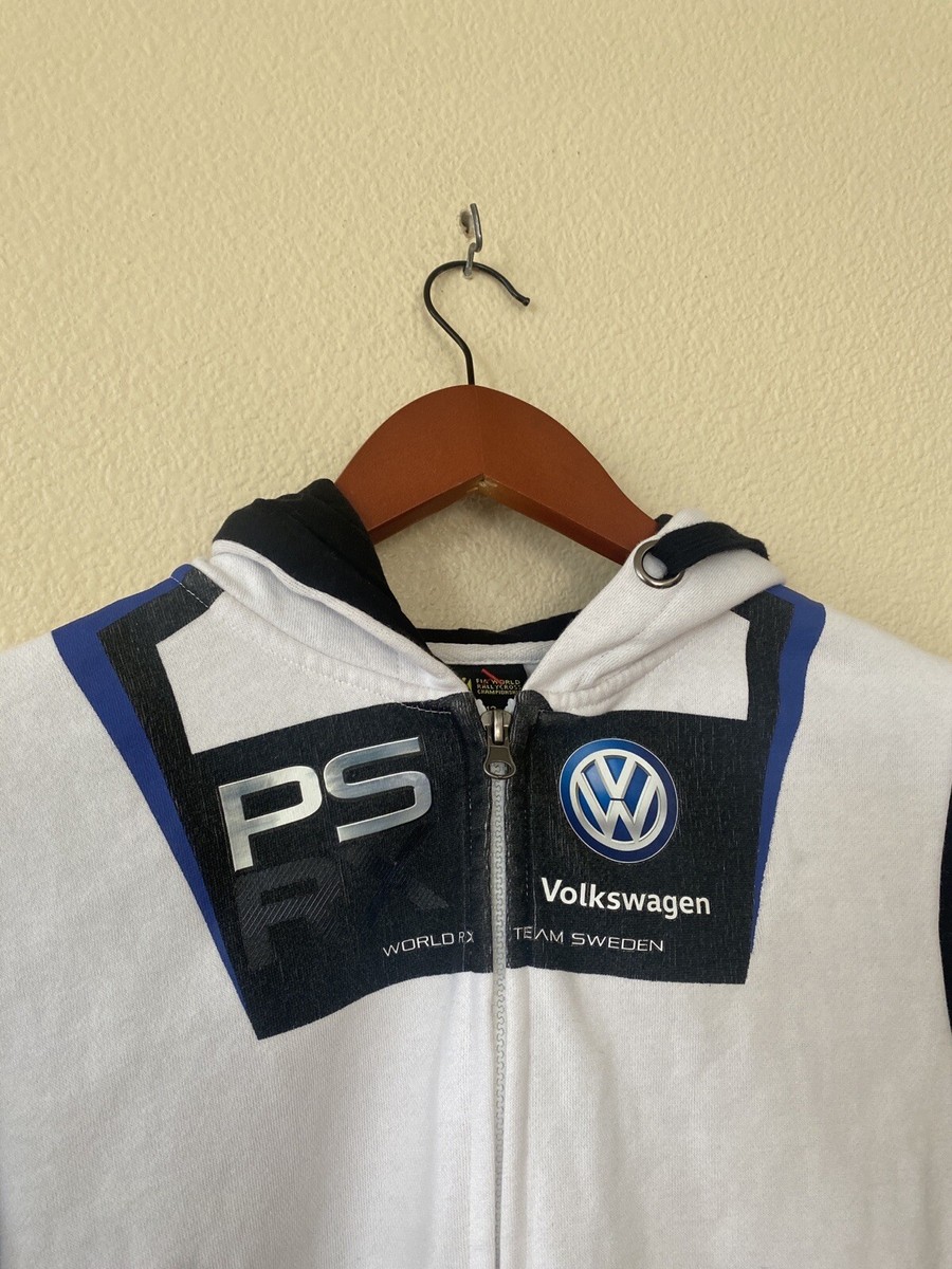 Volkswagen Racing Jacket Fits Sz S Womens Race Zip Hooded | eBay