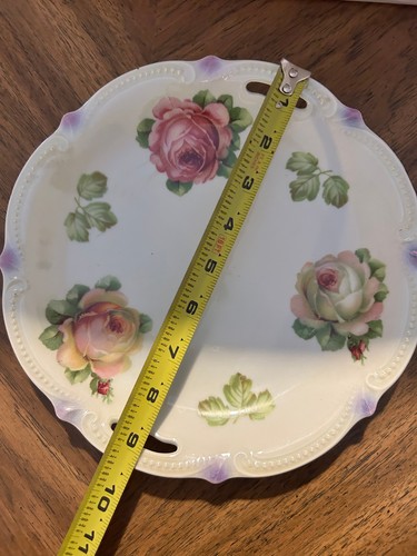 1920s Koenigszelt Silesia Handled Cake Plate - Picture 2 of 3