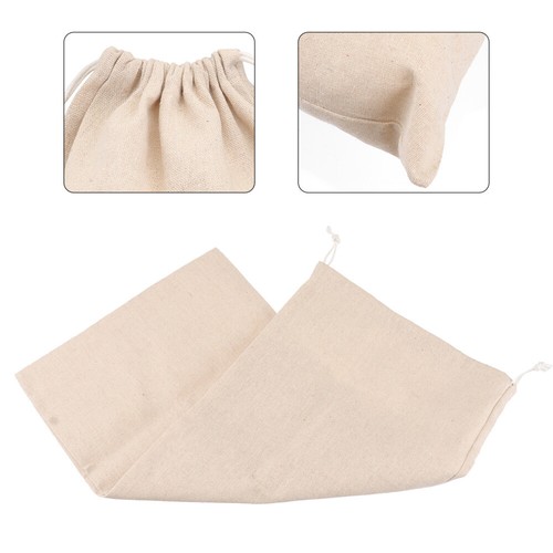 Loaf Bread Drawstring Bags Linen Bag Cookie Storage Bread Drawstring Pouch - Picture 12 of 12
