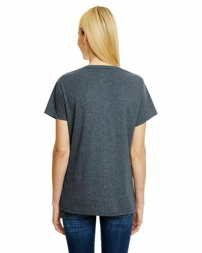 Camiseta para mujer Hanes X-Temp® Triblend cuello en V S-3XL 42VT - Imagen 11 de 42