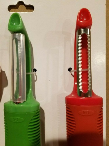 3-teiliges SCHÄLERSET Julienne drehbar gezackt Haushaltstrends spülmaschinenfest NEU - Bild 2 von 4