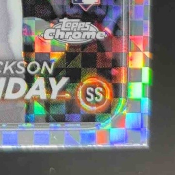 2024 Topps Chrome Jackson Holliday X Fractor #88 RC Baltimore Orioles - Picture 6 of 10