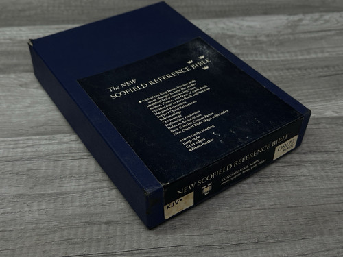 Holy Bible Concordance New Scofield Edition Reference Edition Oxford 1967 NEW