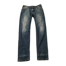 Scotch  Soda Jeans Mens W 32 L 34 Blue Denim Skim Slim Fit Stretch Blauw