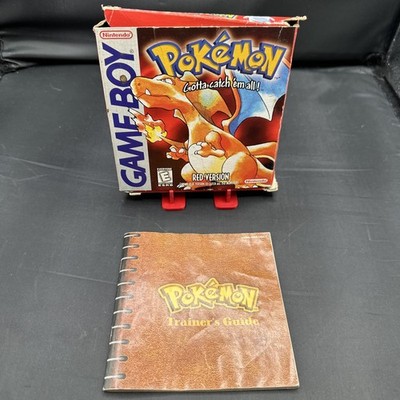 Pokemon Red Nintendo Game Boy Box & Manual Only/ 1st First Print