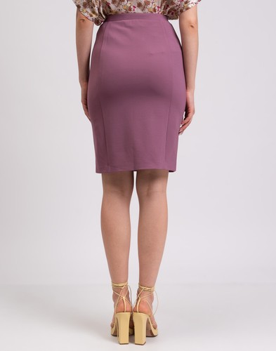 RRP €855 MISSONI Jersey Skirt IT40 US4 UK8 S Lilac Elastic Waist Made in Italy - Picture 6 of 9