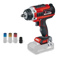 Einhell Akku-Schlagschrauber IMPAXXO 18/400 Solo inkl. Nuss-Set & LED-Licht 