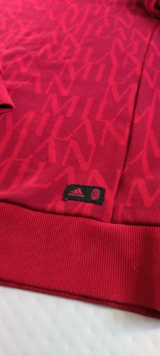 AC Mailand Adidas Pullover Rot Sweatshirt Gr. S - Bild 3 von 6