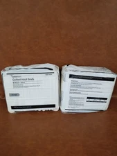 2 Cardinal Health Quilted adult Briefs Wings Extra 15 Count pack Size XL 59-64"