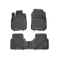 Gummi-Bodenmatte Schwarz FüR Honda CR-V V 18+ & CR-V E:Hev Hybrid HEV Geruchlos