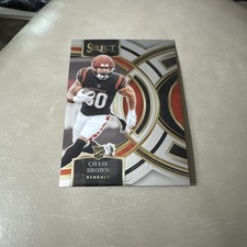 2023 Panini Select - Premier Level - Chase Brown #151 (RC) - Cincinnati Bengals
