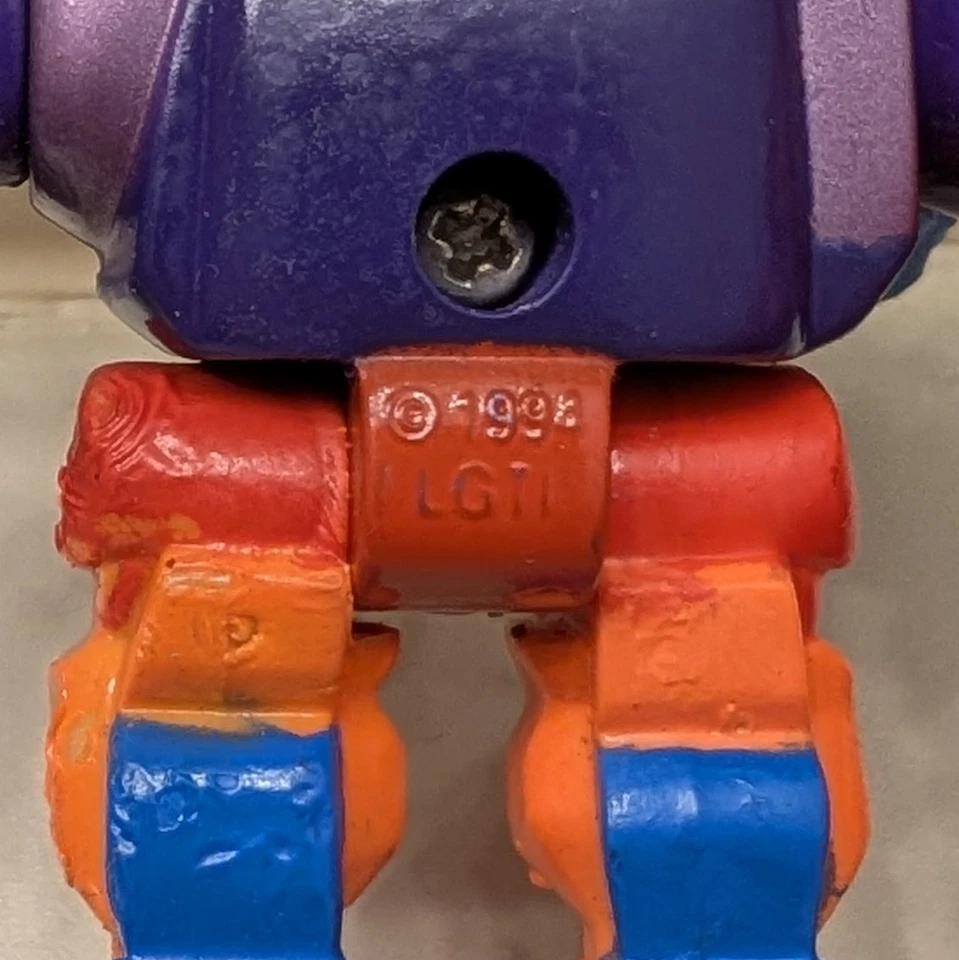 Figura Micro Machines Z-Bots Bones & Brawn 1994: Klobberz (serie 4) Foto 3 de 4