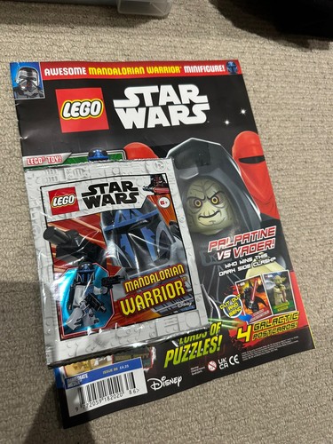 LEGO Star Wars Magazine Issue #86 Mandalorian Warrior Minifigure RARE & RETIRED - Picture 3 of 5