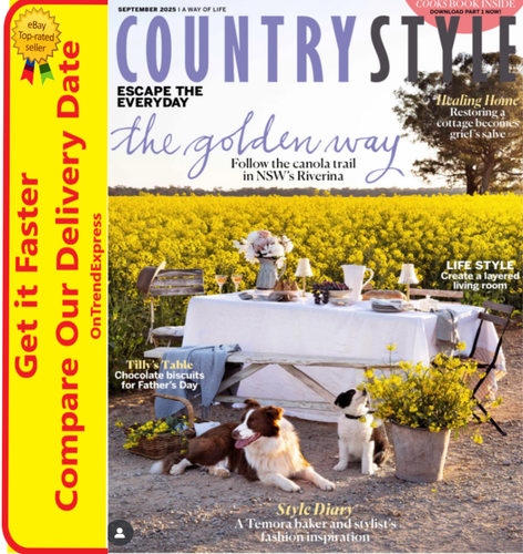 Country Style Magazine Issue September 2025 The Golden Way - Picture 1 of 5