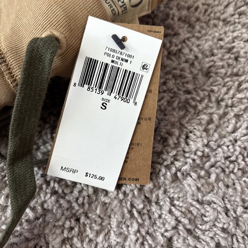 Pantalones de chándal para hombre nuevos con etiquetas Polo Ralph Lauren polar Denim marrón camuflaje talla pequeña - Imagen 8 de 8