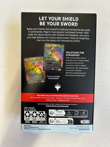 Magic The Gathering Tarkir Abzan Armor Commander Deck TDC English OVP New #3 - Picture 3 of 4