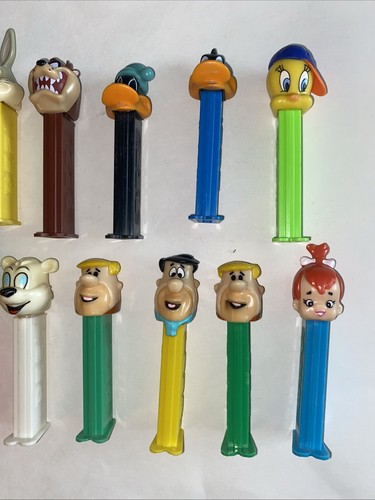 Lot of 15 Pez Dispensers including Disney Flintstones, & Muppet characters - Picture 4 of 5