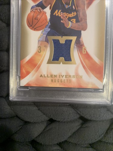 2 Card Bundle PSA 10: Iverson & Howard 2008-09 Fleer Hot Prospects Hot Materials - Picture 10 of 24