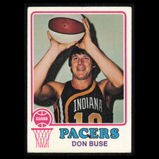 Don Buse #222 1973 Topps Indiana Pacers Basketball Card NBA NM