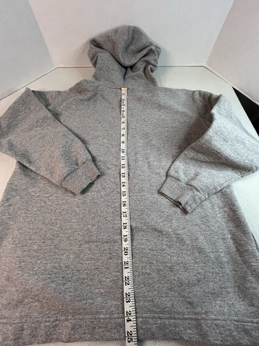 Polo Ralph Lauren Sport Hoodie Gray Sweatshirt Spell Out Womens P S - Picture 8 of 8