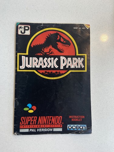 Jurassic Park for Super Nintendo SNES Game - Boxed - With Manual - Picture 6 of 14