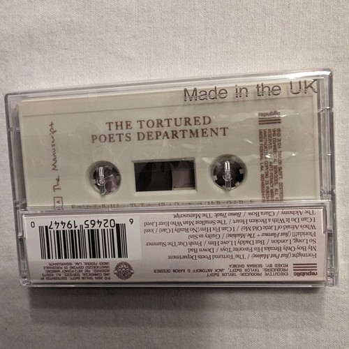 Taylor Swift The Tortured Poets Department Cassette Sealed TTPD The Albatross - Picture 2 of 5
