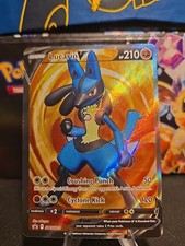 Lucario V SWSH213 Full Art Black Star Promo Pokemon Card TCG NM/M HOLO