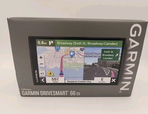 Garmin Drivesmart 66 EX 6 inch GPS Navigator (010-02469-13)  NEW GPS Electronics - Picture 1 of 7