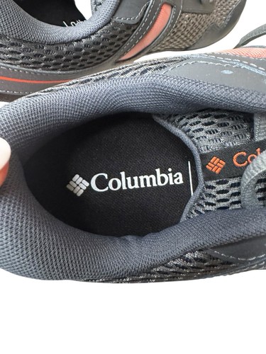 Columbia NEU Plateau wasserdichte Wanderschuhe Herren Größe 10 rot grau Turnschuhe - Bild 6 von 9