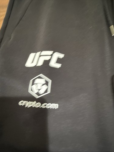Men's UFC Fusion by Venum Black Fight Night Jogger Pants Mens Size Med - Picture 5 of 7