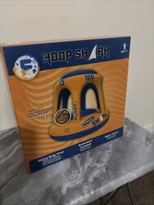 Swimming Pool Basketball Hoop Set by Hoop Shark - Orange/Blue,New