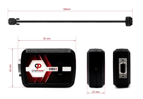 Chiptuning Box OBD2B für Mazda 3 II (BL) 1.5 1.6 MZR 2008-2014 ChipPower - Picture 5 of 6