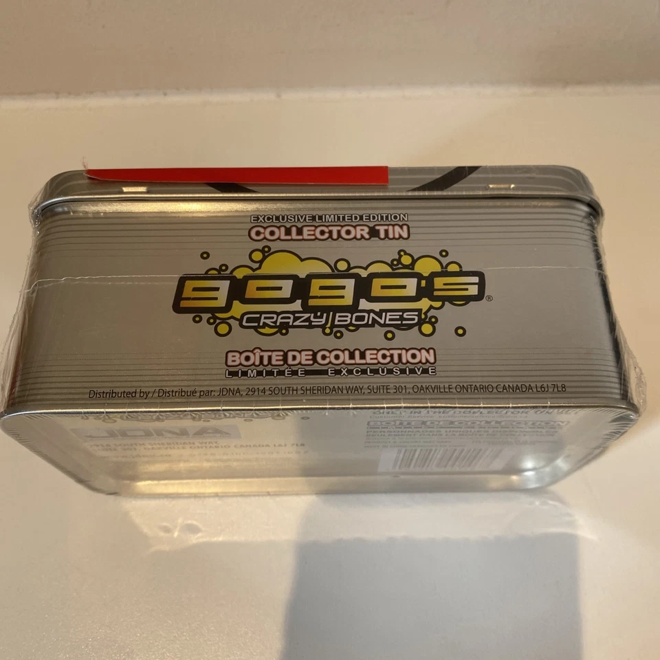 Gogos Crazy Bones Advance Special Edition Tin 2008 New Sealed Rare Retro Retired - Image 2 of 4