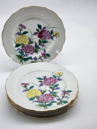 5er Set Famille Rose Salatteller Japan - Bild 1 von 6