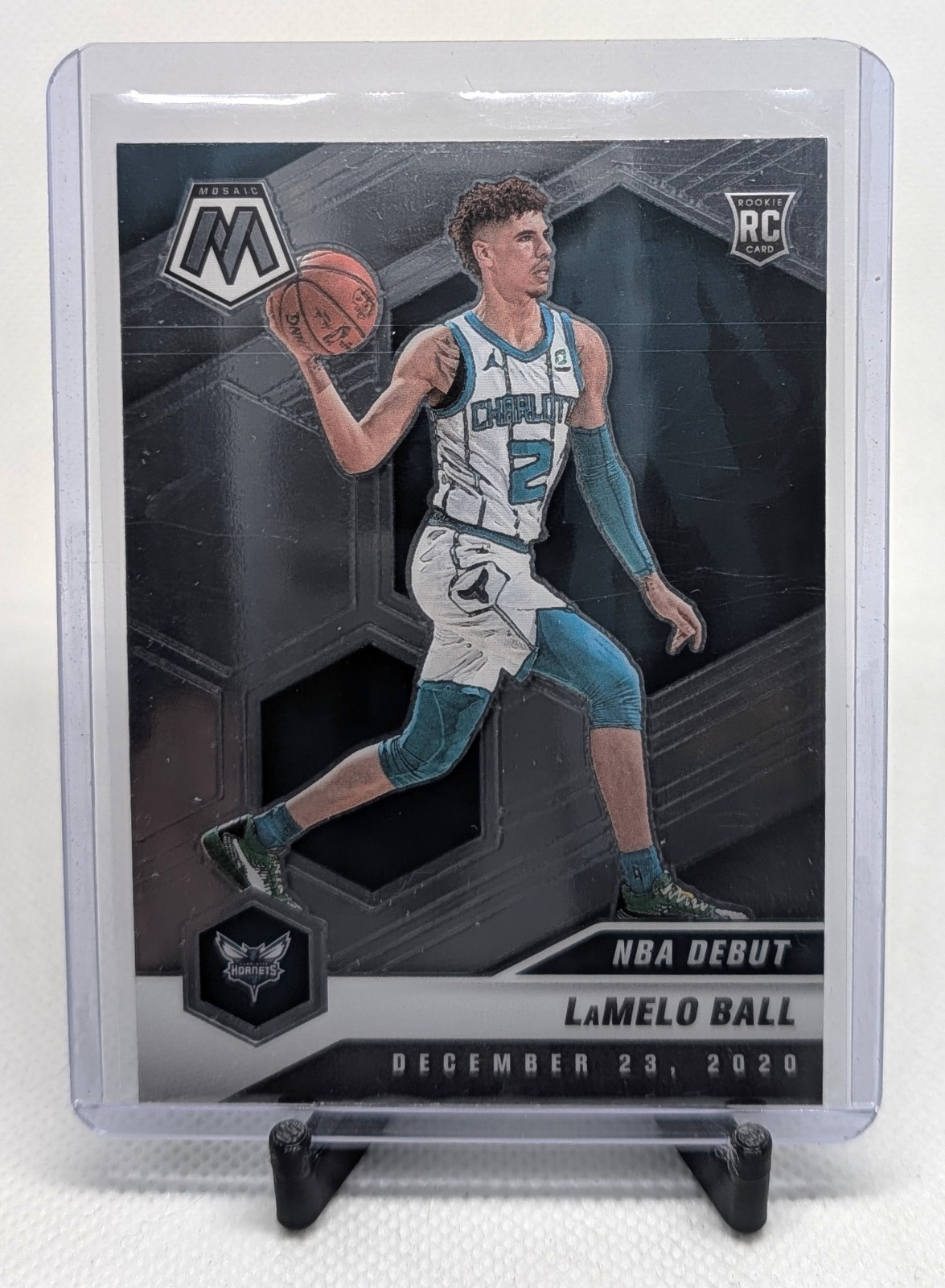 2020-21 Panini Mosaic LaMelo Ball RC Rookie #262 Charlotte Hornets