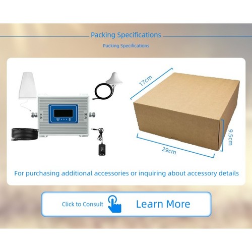 900 1800 2100 MHz Mobile Signal Booster with Strong Connectivity Up to 1000 m2 - Bild 10 von 10