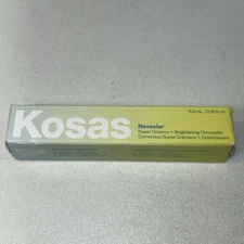New Kosas 5.3C Medium Cool Peach Revealer Concealer, Creamy + Brightening 