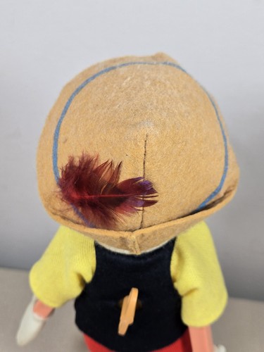 Vintage GTC Germany Mechanical Plastic Windup Pinocchio Figure/Doll Working - Bild 9 von 12
