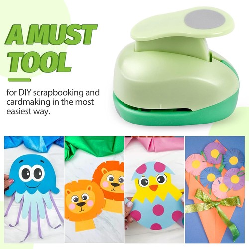 Punzone Cerchio Manuale 1,25 Pollici - Perfetto per Progetti Artigianali e Scrapbooking - Foto 9 di 11