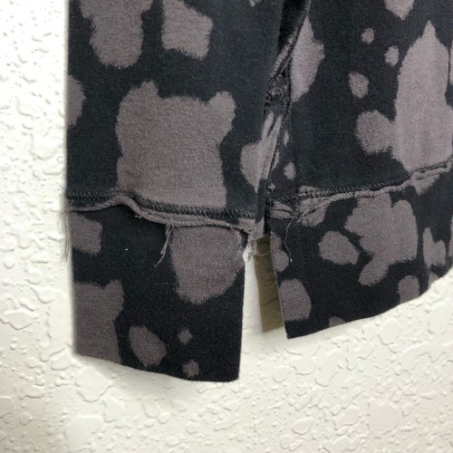 Rachel Hollis gray black spotted oversized knit top size XXXS - Picture 13 of 14