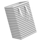 Laundry Hamper Toy Storage Basket Home Stripe Laundry Basket