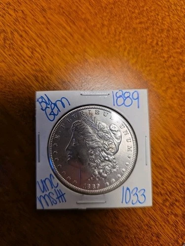 BU 1889 $1 Morgan Silver Dollar