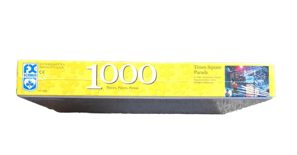 FX SCHMID Puzzle  Times Square Parade New York 1000 Pieces New & Sealed - Image 2 of 4