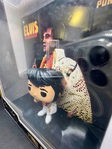 Funko Pop! Álbumes Elvis Presley Oro Puro #10 EDICIÓN LIMITADA 2021 NUEVO EN CAJA DV-736 - Imagen 3 de 8