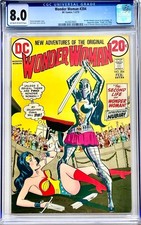 Wonder Woman #204 1973 CGC 8.0 OW/W