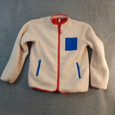 Kids' Contrast Pocket Sherpa Jacket LEGO Collection Target Cream Size Youth XL