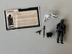 GI Joe Snake Eyes 1985 Figure v2 100% COMPLETE w/File Card Near Mint!