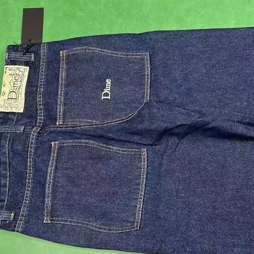 Herren Jeans Hose Baggy Hip-Hop Denim Regular Jeanshose Skateboard Shorts - Bild 4 von 14