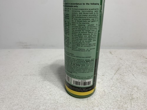 Limpiador de máquina de hielo Nu-Calgon 4287-34 níquel seguro 16 oz - Imagen 5 de 5