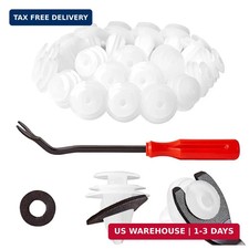 100pcs Trim Door Panel Retainer Clips Car Push Fastener Clips For Camry Fj Cru